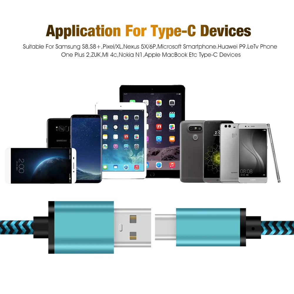 wholesale usb 2.0 type c charger data cable - ANKUX.COM