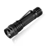 Oem Small Adjustable Waterproof Keychain 2018 New Style Lens Pocket Black Flashlight With Clip