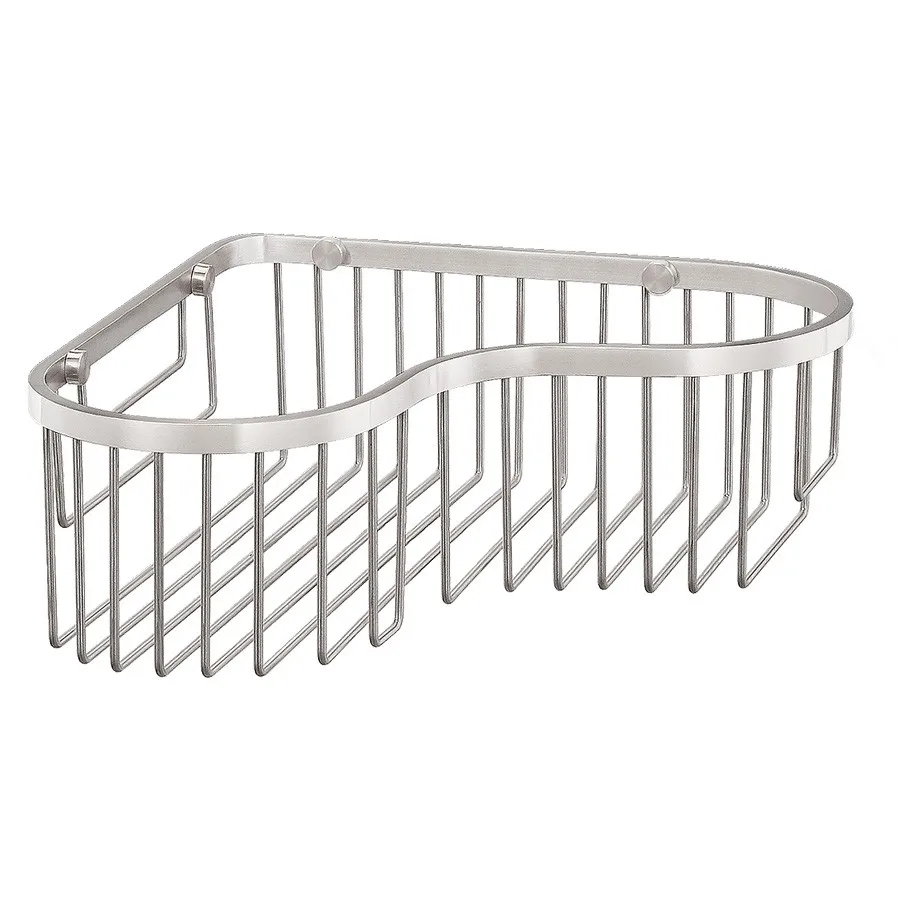 Stainless Steel Bathroom Corner Shelf Shower Corner Basket - Buy ...