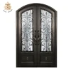 Hot sales apartment building entry iron gate steel door NT-00805RI