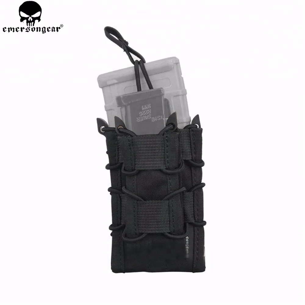 Molle Tactical Hunting Double Pistol Magazine Mag Pouch Holster Belt