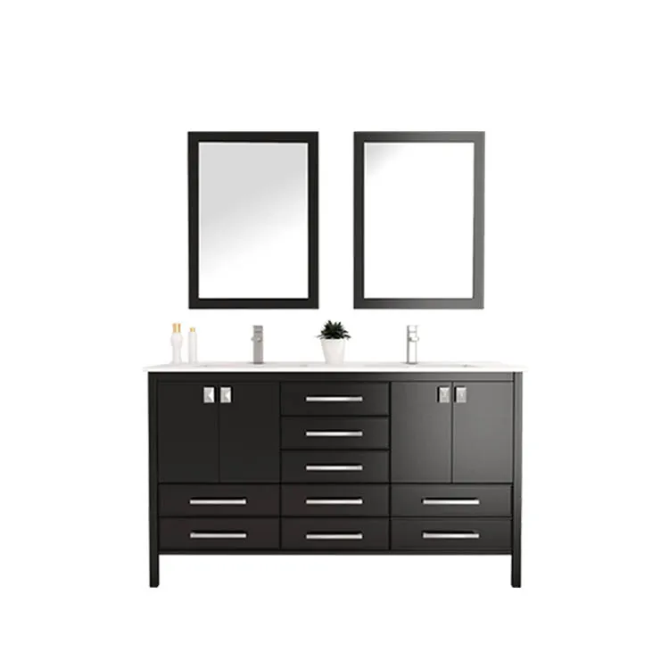 Großhandel badezimmermöbel holz massiv Kaufen Sie die besten