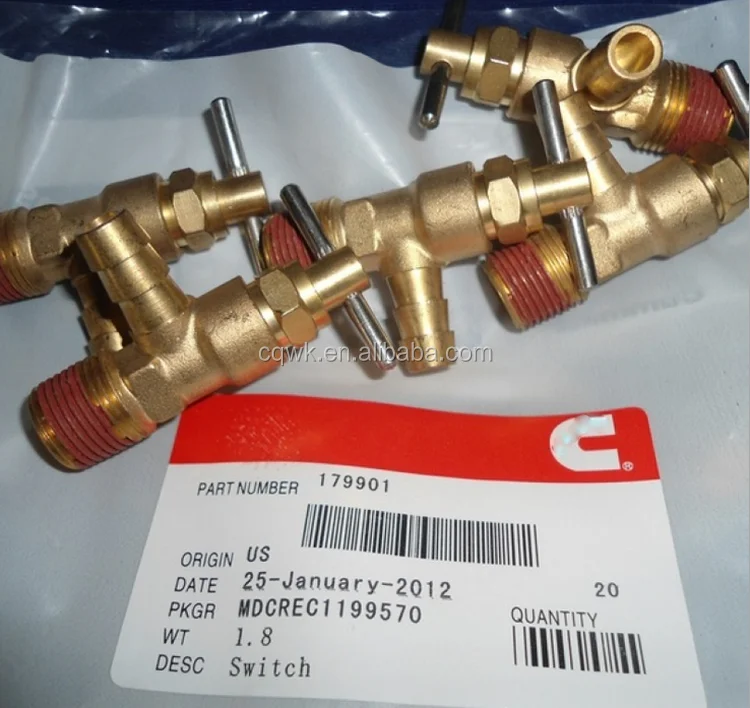 Partes Cummins Válvula De Cierre De Combustible Para Cummins 6ct 8.3 ...