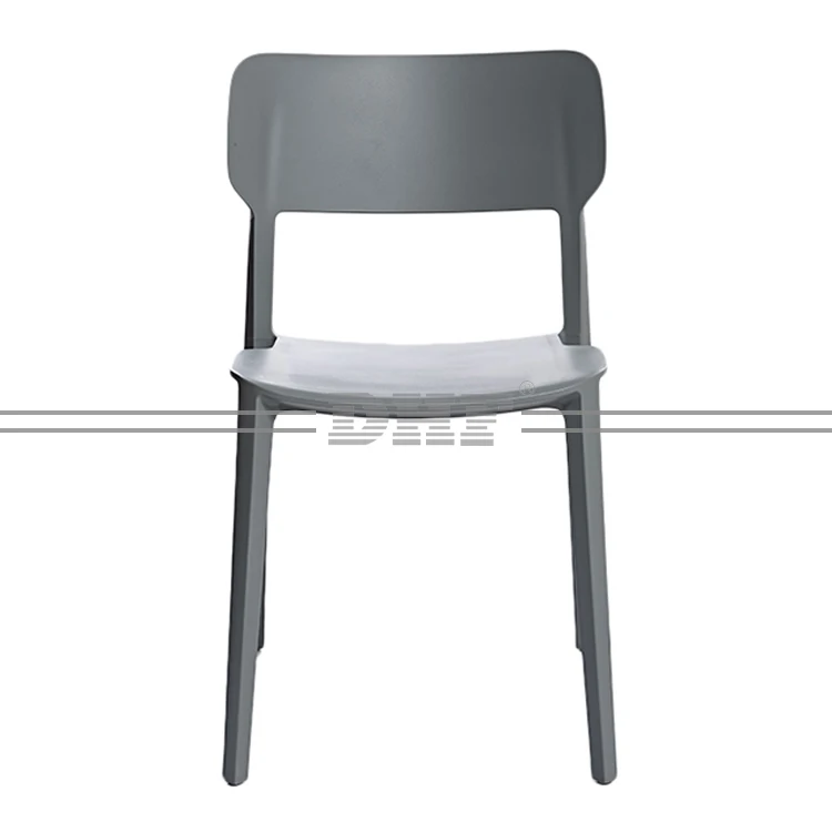 2020 Durable And Comfortable Plastic Dining Chairs Stacking Chairs Pp