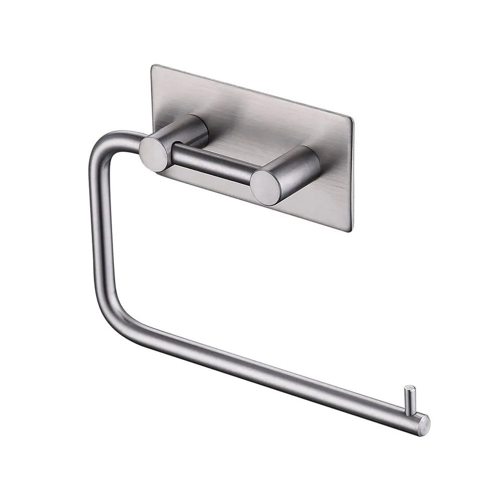 Stainless Steel Self Adhesive Toilet Paper Holder Tissue Paper Roll Holder