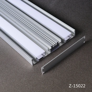 150mm Wide Led Strip Light Diffuser Cover Led Panel Aluminium Profile Linear Mounted Buy Aluminum Profile For Led Aluminium Led Lighting