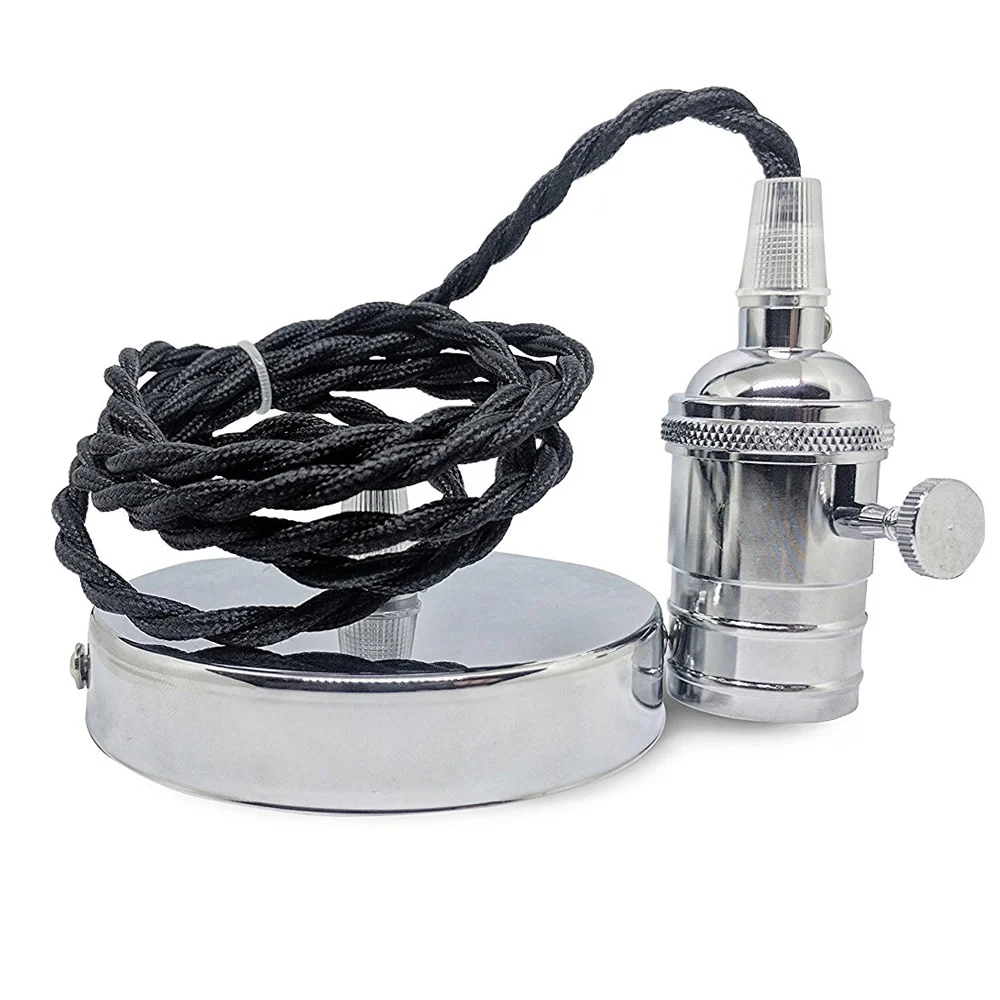 Waterproof Vintage Decorative Lamp Dimmer Switch And E27 Lamp Holder