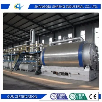 Waste Tire Recycling To Diesel Mini Refinery Diesel Distillation