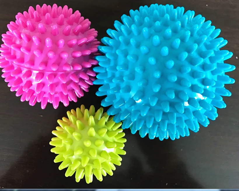 Hot-sale Colorful Silicone Spiky Massage Ball Body Massage Roller Ball ...