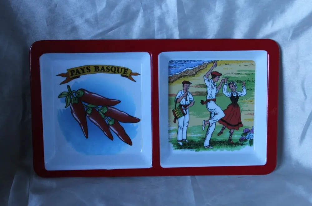 100%melamine meal plate