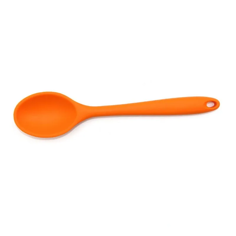 Heat-Resistant Premium Flexible Baby Silicone Spoon For Kids Baby ...