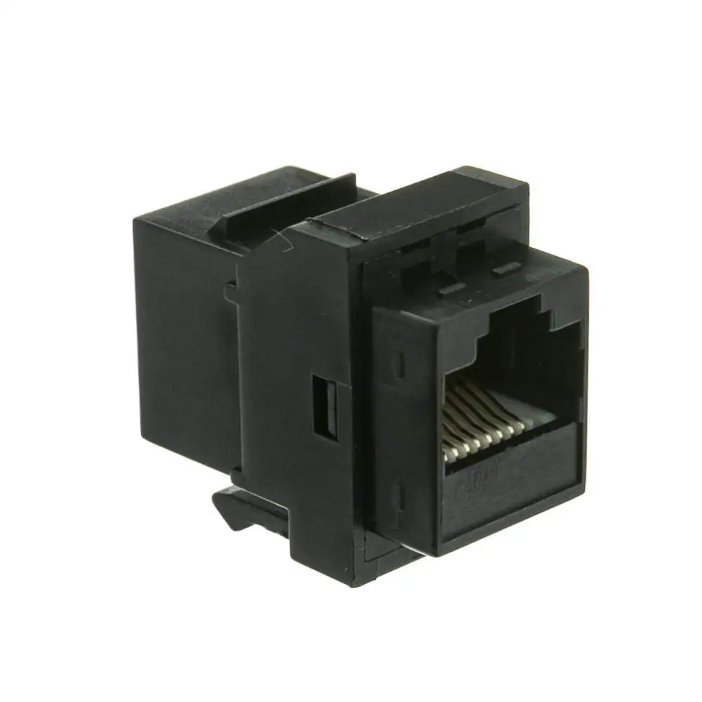 Ivory Color 10 Pack Cat5e Punch Down Keystone Jack Orange Color with 1port Rj 45 Keystone Wall Plate Vastercable