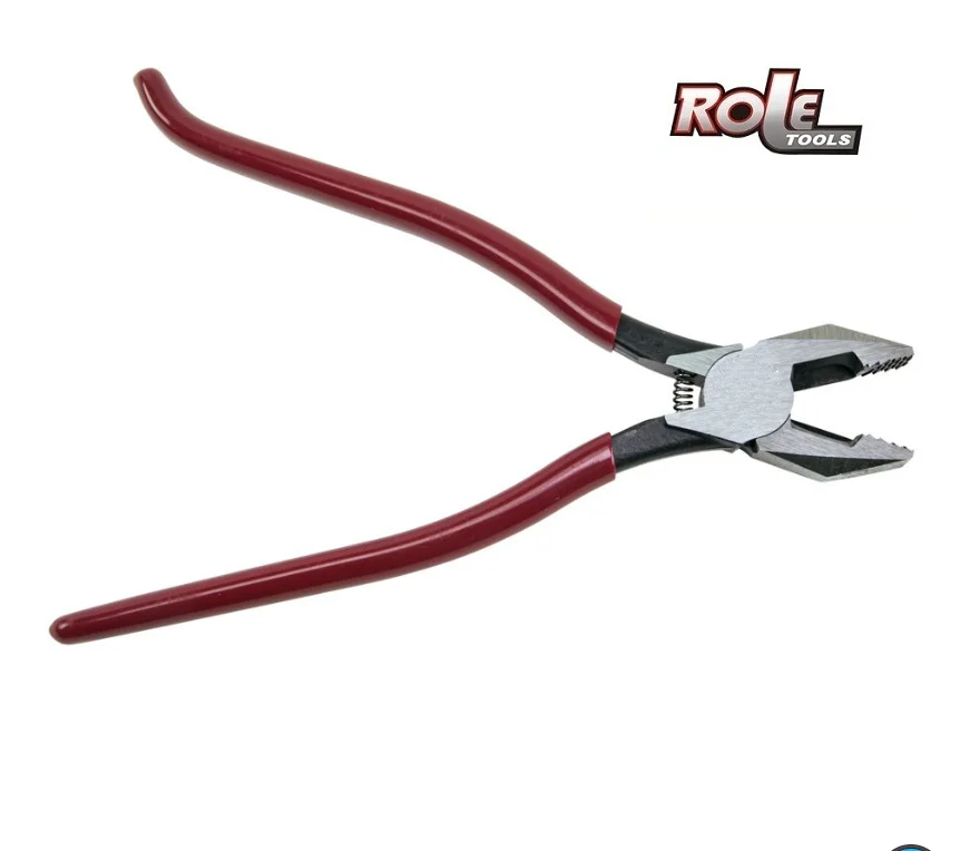 Ironworker's Pliers, Aggressive Knurl, 9-Inch,same with  Klein Tools D201-7CSTA