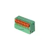 2.54 Pitch Spring Clamp Terminal Block Cable Connector With Vertical Angle