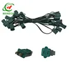 11ft 10 Sockets 18 Gauge Brown Cord C7 Party String Lights