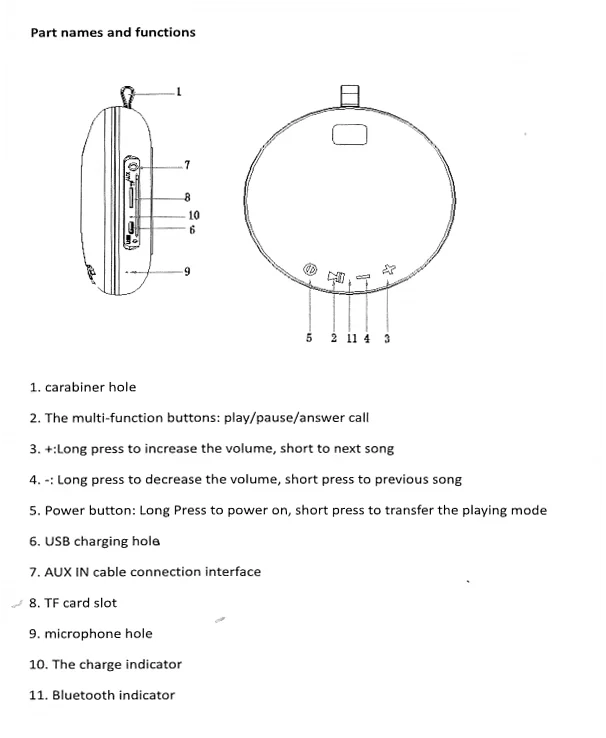Hot products ebay bluetooth speaker round ozzie x5 ipx5 waterproof bluetooth speaker for huawei mate 30 pro - ANKUX.COM