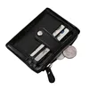 High quality genuine leather card slim wallet holder clip wallet men durable free customize OEM service