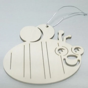 5 Pqt Bricolage Amusant Enfants Activité De Pâques En Bois Kit De