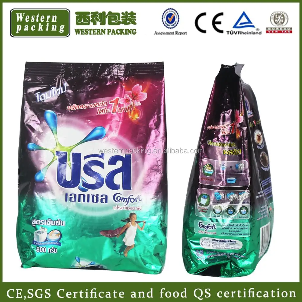 Printed Washing Powder Packaging Bag/laundry Detergent Packaging