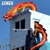 Large Roaring Dinosaur Animatronic Dragon Model