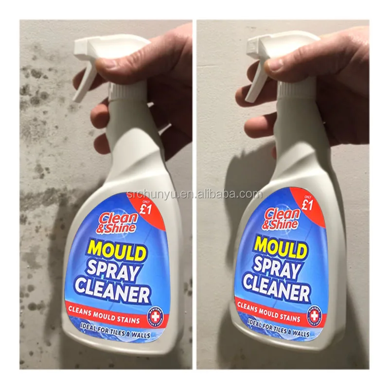 500ML Sofa Mattress Instant Mold & Mildew Cleaner, Naturally anti-fungal Trigger Spray Mould Remover