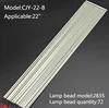 universal cheap LED light bar 22 inch factory