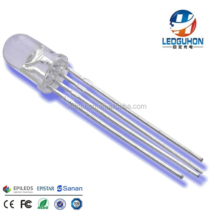 rgb led 5mm Round 4 pins LED Diode