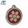 durable die casted metal pet charm with hard enamel