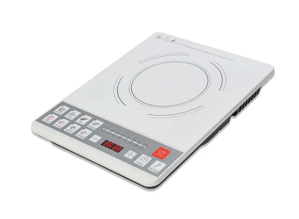 Promotional Amor Push Button Induction Cooker Factory White Color