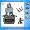 Steel bar with coupler thread tapping attachment and tapping and drilling machine