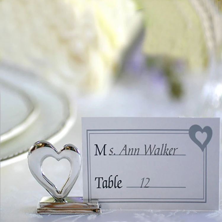 heart table name holders