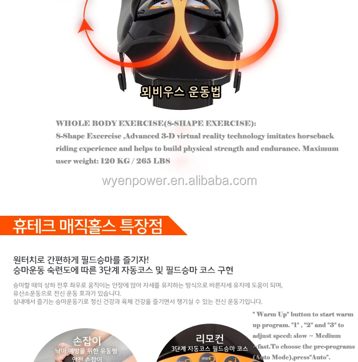 Horse Riding Plateforme Oscillante /horse Riding Exercise Machine