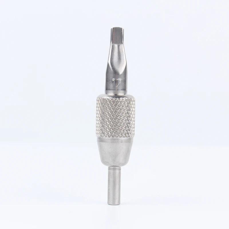 Yilong Stainless Steel tattoo grip 29F rubber tube grip