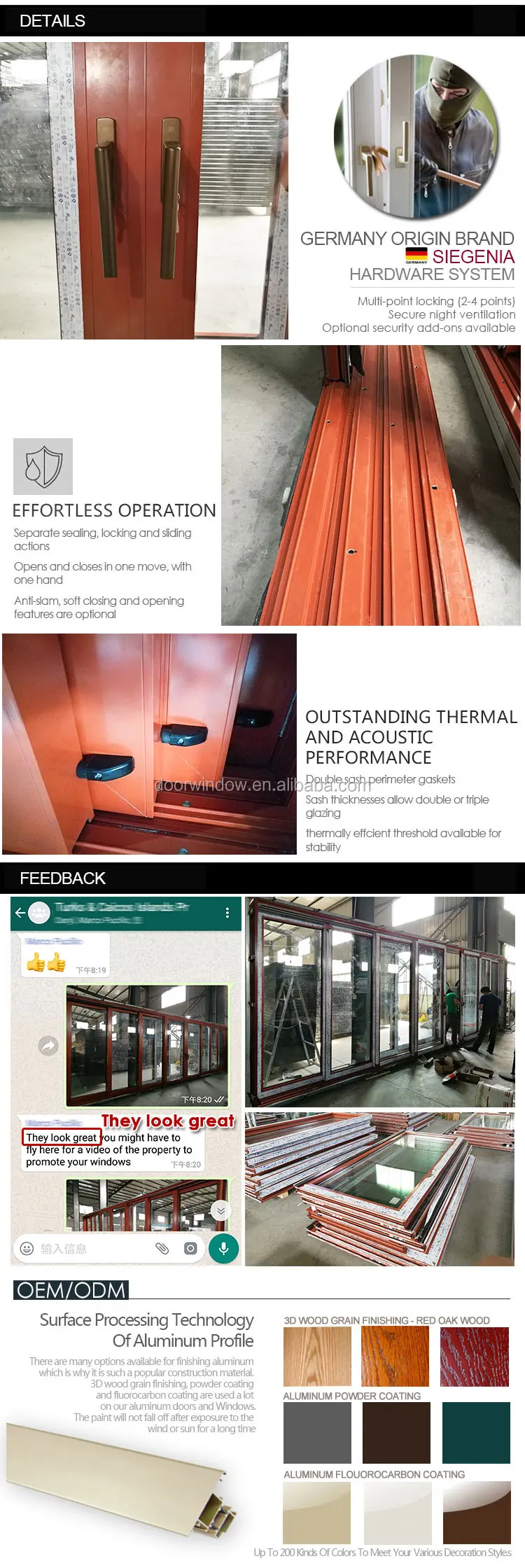Folding sliding door fire rated doors industrial