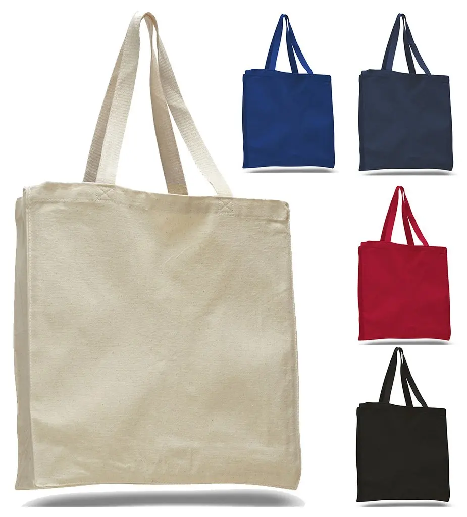 2018 New 100% Natural Printed Organic Cotton Calico Tote Bag Plain Canvas Bag - Buy Plain Canvas ...