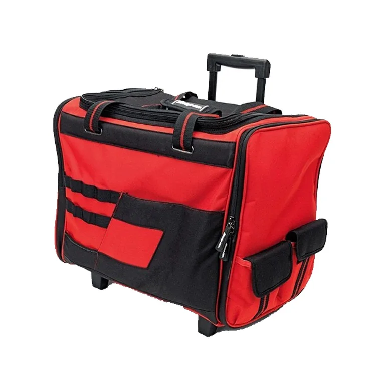 Line Top Roller Rolling Trolley Tool Bag For Plumbers 2017 Whole Durable With Wheels Bags