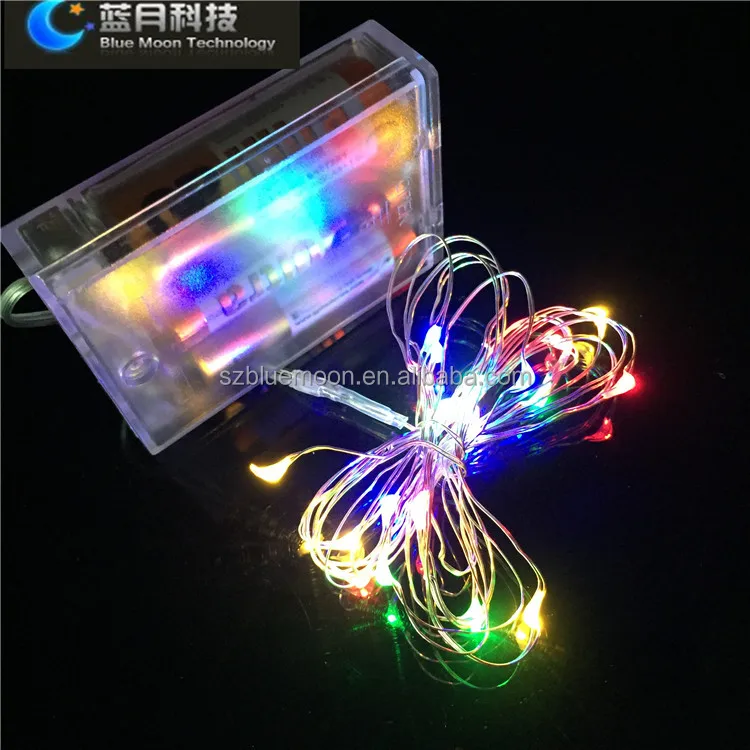 Walmart supplier wholesale color changing battery operated christmas led string lights