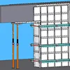 Recycling Modular Aluminum Concrete Construction Column Formwork System