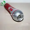 Factory price ABS material led flashlight 3 led plastic torch