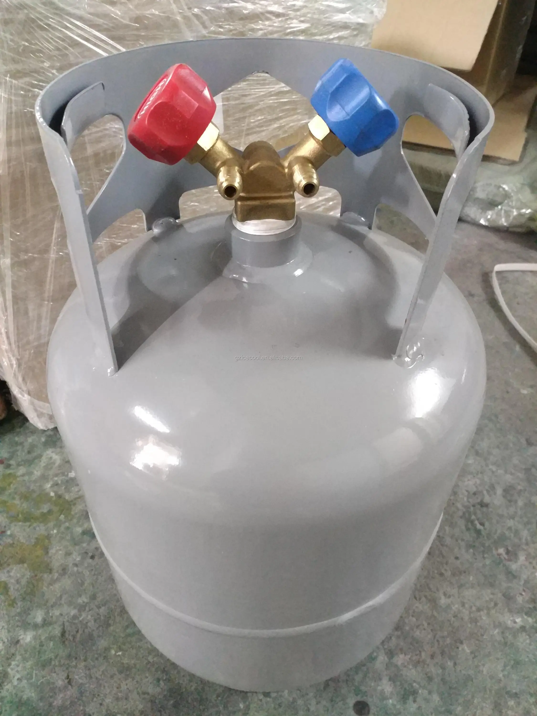 30lb(13.6kg) Recycling Refrigerant Gas Recovery Tank Cylinder 12l For