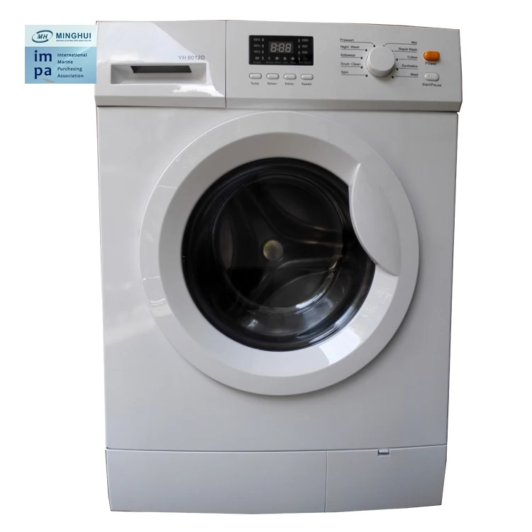 Marine Application Fully Automatic Washing Machine Front Loading 6kg
