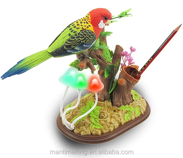 Electric Induction Sound Parrot Voice Parrot Toy Electric Birds Toy