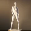 Lifelike store fiberglass female mannequin display