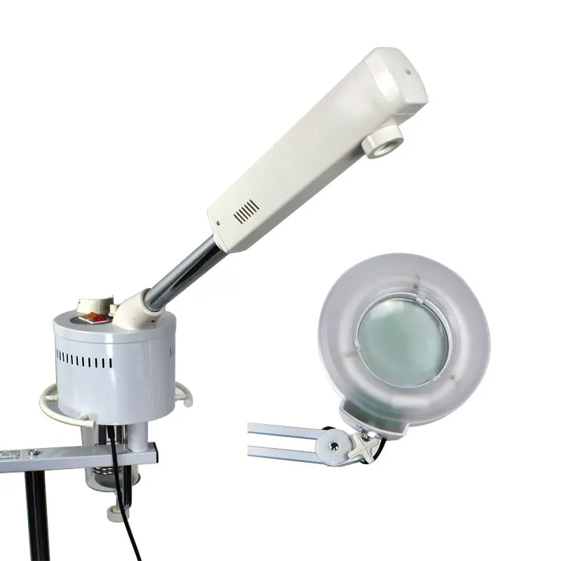 Ozone Facial Steamer With Magnifying Lamp