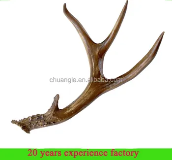 Resin Decorative Fake Artificial Deer Antler Horn Deer Antlers For