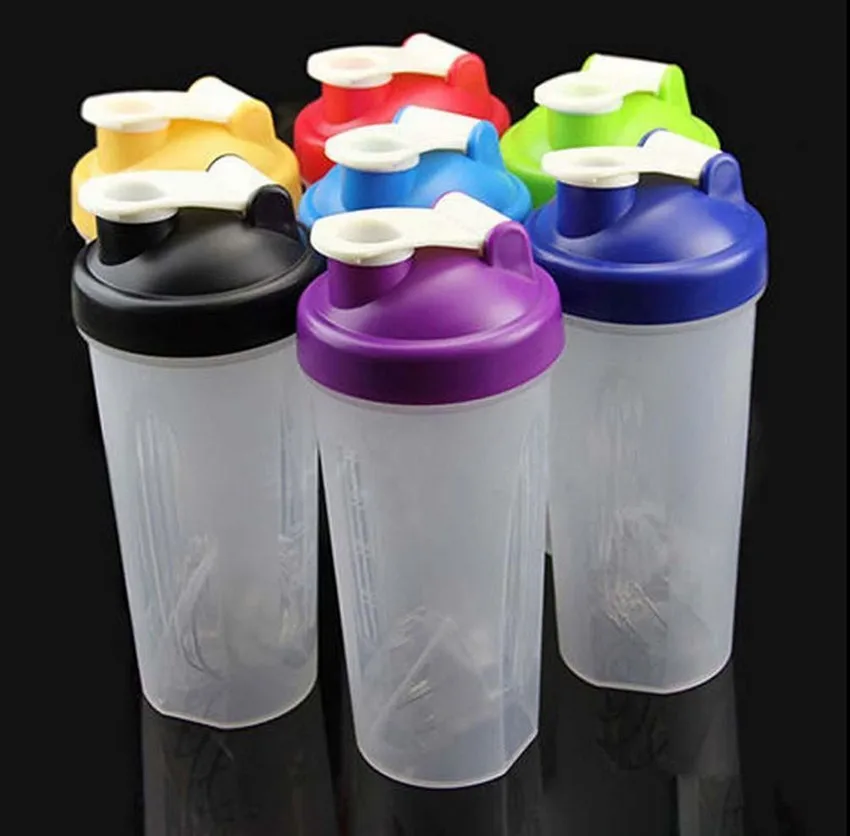 Stylish 600ml Smart Shake,Gym Protein Shaker,Mier Cup Drink Whisk