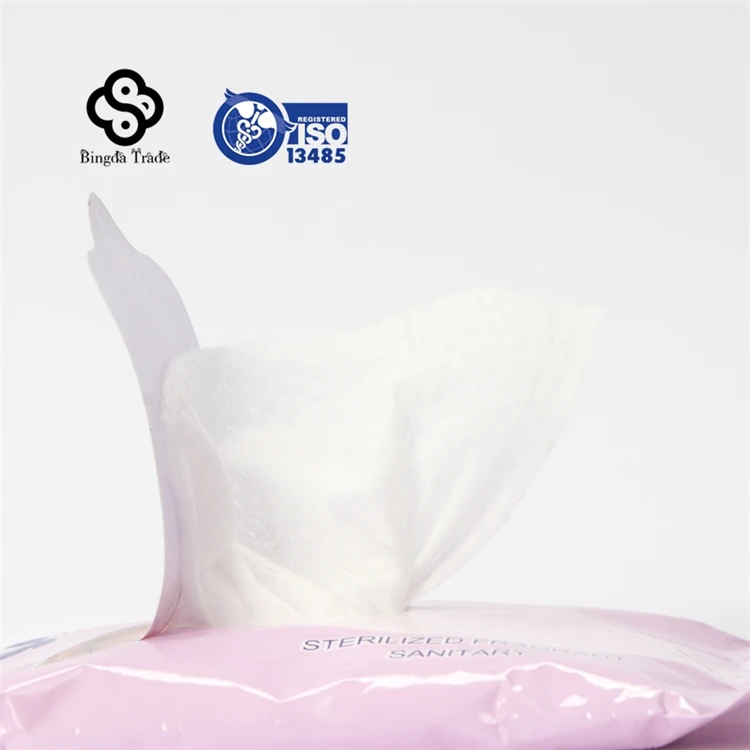 Ass incontinence antibacterial wipes for vaginal and anal area girl and big