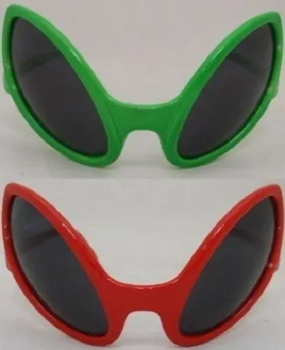 Alien Fancy Dress Glasses Alien Eyes Alian ET Bug Sunglasses Shades New 