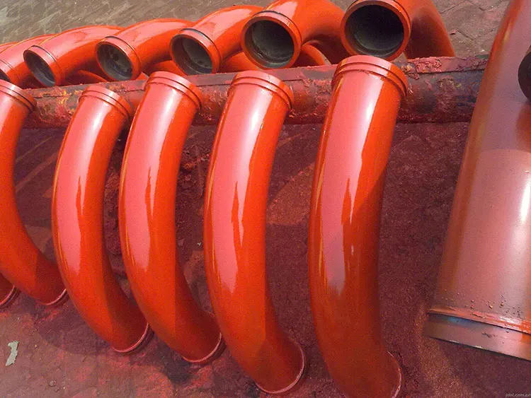 Schwing Concrete pump 50 degree Elbow 10150591 DN125 50Degree Reducer Reducing Pipes 98329508 10029800 10197402