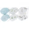 Hand Painted Easter Hanging Ornament Crafts Easter Plastic Foam Styrofoam Easter Eggs